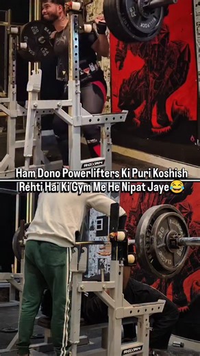 C H A N D R E S H on Instagram: "@parasanuragi Kisi Din Koi Na Koi Lapeta Jayega Bhai..😂 #powerlifting #strengthtraining #gymfail #instagram #benchpress #squats #trendingreels #gym #explore #gymshark #gymfreak #gymrat #motivation #fypジviral"