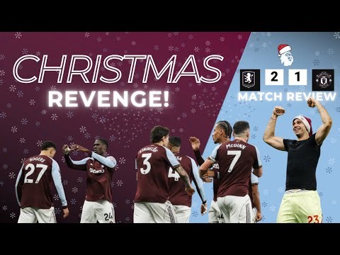 Massive 2-1 win against Manchester United gives Aston Villa a 10th consecutive Win