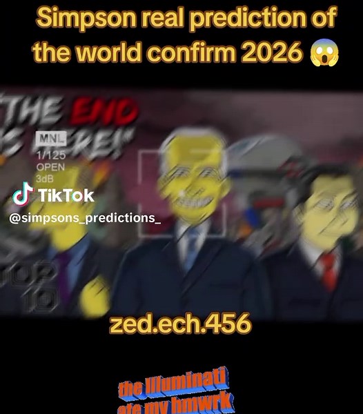 The Simpsons' Predictions for the World in 2026
