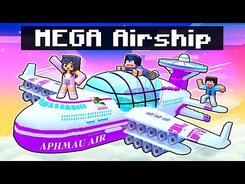 The World's BIGGEST AIRSHIP in Minecraft!