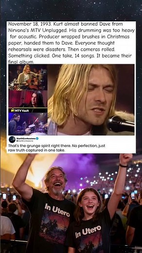 Kurt Almost Banned Dave from Unplugged #Nirvana #DaveGrohl #mtvunplugged