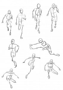 The Best 10 Gesture Drawing Figure Pose Reference Photo
