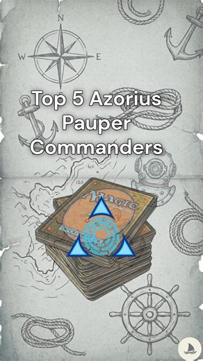 Top 5 Azorius Pauper Commanders #mtg #pauper #paupermtg #commander #edh #Budgetmagic #azorius