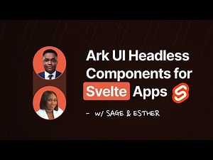 Building Svelte Apps with Ark UI Headless Components