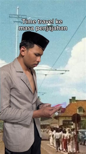 When we can use the time machine #historyofindonesia #timetravel #japan #shorts
