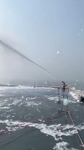 Helipad Fire Suppression Testing