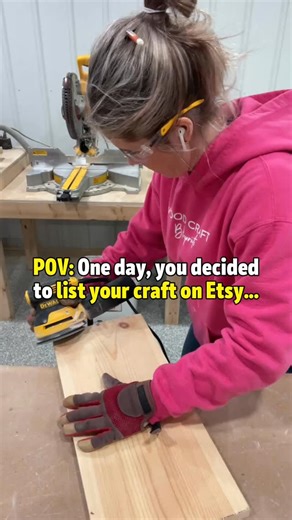 Wood Craft Blueprints with Jen on Instagram: "Yep, those are real numbers based on my 6-figure Etsy shop. If you’re serious about making extra income with your crafts, guessing your way through Etsy isn’t the answer. Let me help! That’s why I created Etsy Launch Pad. Inside the course, you get: ✨ Step-by-step Etsy shop setup ✨ How to write titles and descriptions that get sales ✨ Product photography tips and setup without complicated equipment ✨ A simple system you can repeat as you grow Plus bo