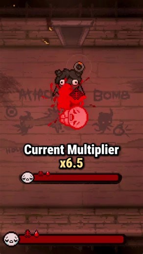 Azazel vs Damage Multiplier #thebindingofisaac #kayhosyt