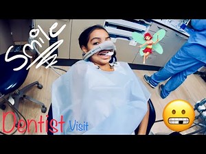 10 Year Old Daughter Getting Her Silver Capped Tooth Pulled At The Dentist