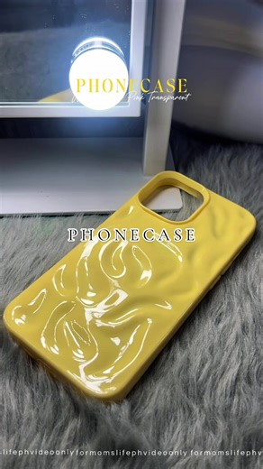 Soft to the touch with a pop of sunshine yellow. Designed to protect your phone while keeping your look bright and effortless. 💛📱 #cellphone #cellphonecase #softcase #yellowphonecase #fyp