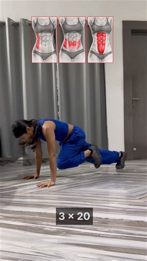 Do this workout for 30 minutes for strong core💪#homeworkout #fitness #workout