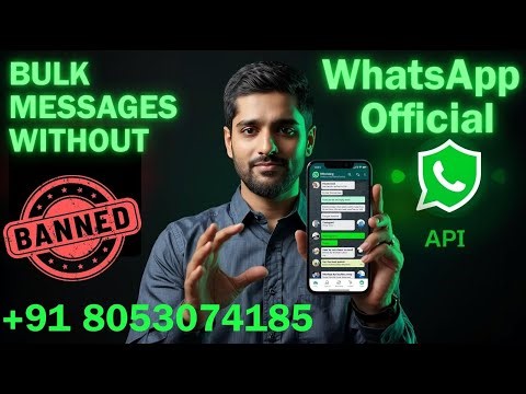 Send Bulk WhatsApp Messages Without Ban | WhatsApp Business API