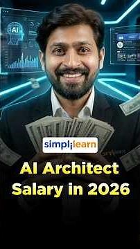 AI Architect Salary 2026 | How Much Does an AI Architect Earn? #Shorts | #Simplilearn