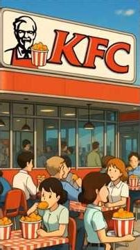 【Brand】The History of KFC｜肯德基的发展史 #kentucky #肯德基 #colonelsanders #哈蘭桑德斯 #story #故事 #friedchicken #炸鸡