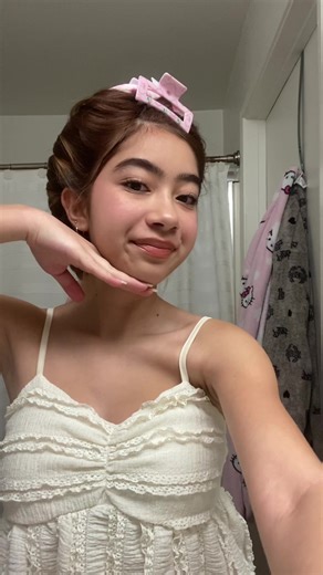 Grwm for school💌 #grwm #school #heatlesscurls #getreadywithme #fyp #makeup