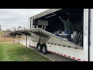 2018 - Enclosed Stage Trailer 30’ - "Your Private Bar" Liquidation Auction, West Des Moines Pt.2