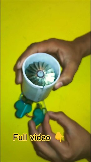 This Tiny Pocket-Sized Jet Engine is ILLEGALLY Powerful! 🚀 #abhjeetraw #diy #jetengine #highthrust