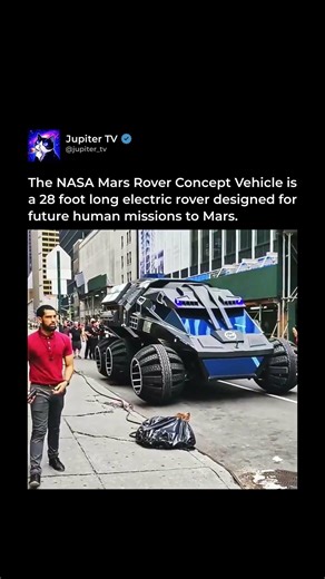 NASA’s Futuristic Mars Rover 😳