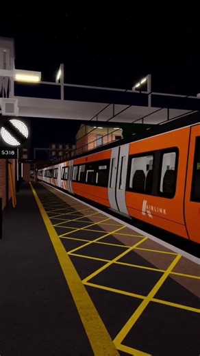 Class 387 double flying past Water Newton