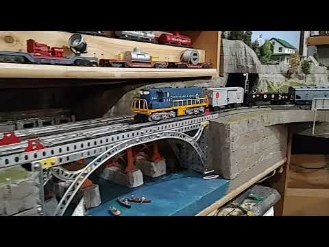 American Flyer 21234 on the layout 07-25-2025
