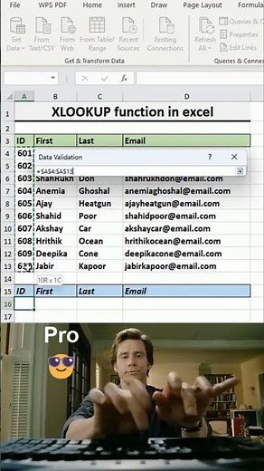 Xlookup function in Excel #excelshorts #microsoftoffice #xlookup