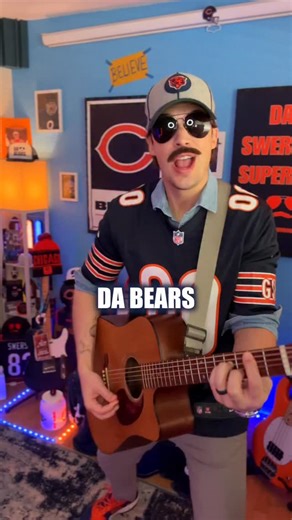 Nine and Three!!! I believe!!! 🤩 A Chicago Bears Superfan parody song 🎬🕺🏻🐻⬇️ #chicagobears #nfl #parody #song #dabears #superfans #funny #reaction #win #musician #comedy | Dave Swerski