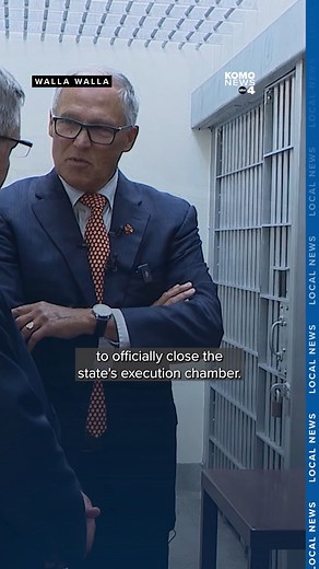 Fourteen years after the last death sentence was carried out in Washington, the execution chamber at the state penitentiary in Walla Walla was closed in a ceremony held Wednesday morning. Gov. Jay Inslee, who issued a moratorium on the death penalty ten years ago, said shuttering the chamber was the ‘final closure’ of the controversial issue in Washington state law. #komo #komo4 #komonews #komo4news #seattle #washington #washingtonnews #deathpenalty #death #execution #penitentiary #wallawalla Fu