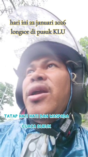 tetap waspada, cuaca buruk terjadi longsor hari ini 22 januari 2026 #longsor #pusuk #fypシ #lombok #pusuklombokutara