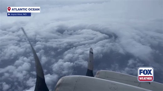 Watch: Hurricane Hunters fly into Hurricane Gabrielle’s eye