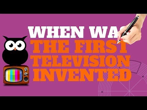 WHEN WAS THE FIRST TELEVISION INVENTED | ALL YOU NEED TO KNOW