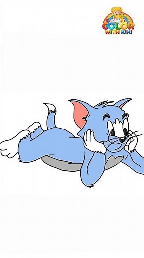 Learn to Draw Tom and Jerry - Drawing and Coloring Tutorial for Kids