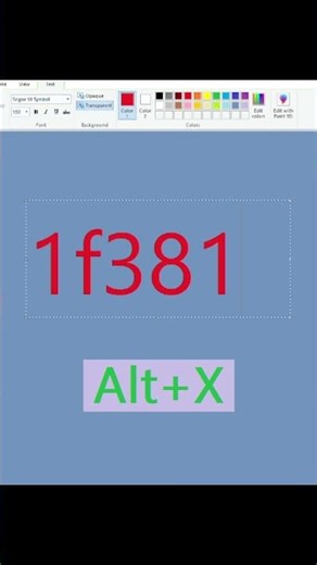 MS Paint Has This Hidden Feature! 🤢😊 || ‪@hasanitofficial‬ || #shorts