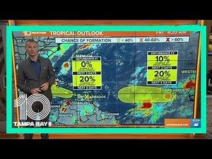 Tracking the Tropics: Dry air hindering tropical development in the Atlantic