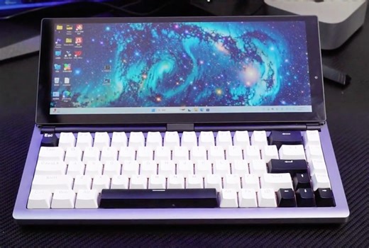 Mechanical keyboard with 12-inch touchscreen and integrated mini PC: Bapaco now crowdfunding on Kickstarter