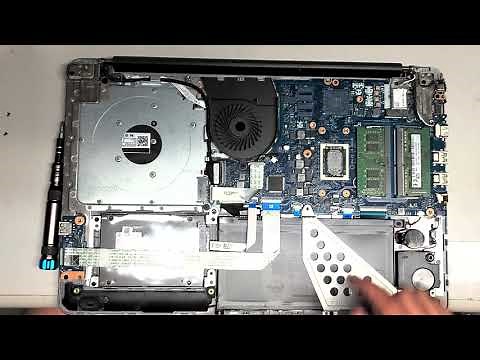 Dell Inspiron 15 5565 Disassembly RAM SSD Hard Drive Upgrade Repair Replace Battery Thermal Paste
