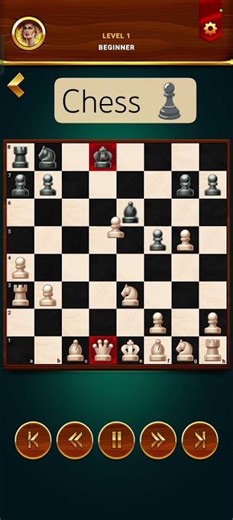 # chess game # me vs computer with ♟️ chess ## trending game 💪#😎 fandom 😎# lutt le gya