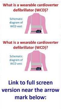 What is a wearable cardioverter defibrillator (WCD)?