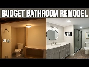 I Bought a 50 year old mobile home - DIY Bathroom Renovation