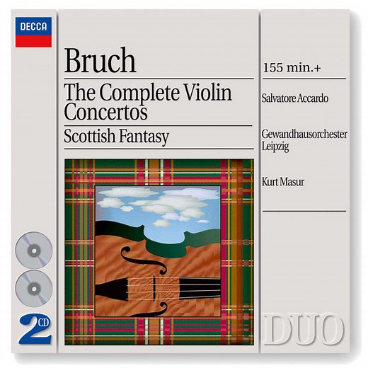 Bruch | Salvatore Accardo, Gewandhausorchester Leipzig, Kurt Masur - The Complete Violin Concertos / Scottish Fantasy