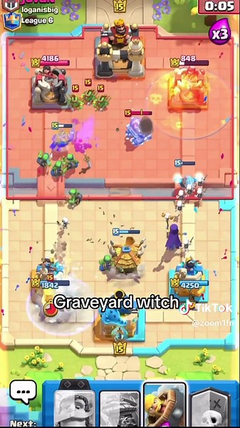 Satisfying Deck in Clash Royale: Graveyard Witch Strategy