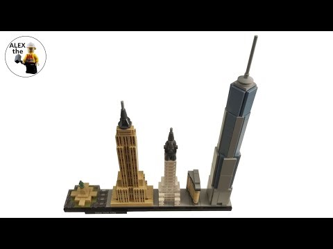 LEGO ARCHITECTURE 21028 speed build and play - New York City