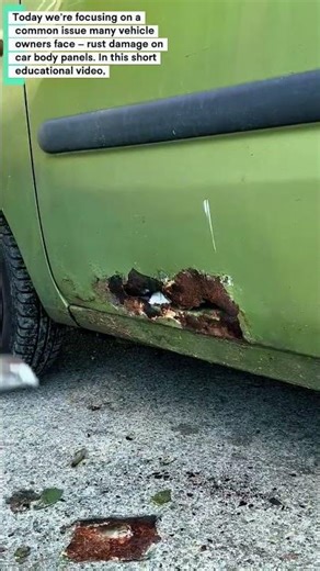 Car Rust Repair: Educational Guide to Removing & Fixing Body Corrosion |