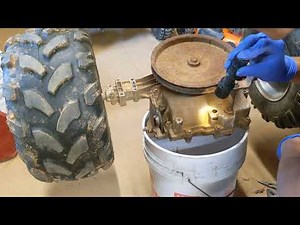 Trans axle Oil change on the Murray (Eps2)