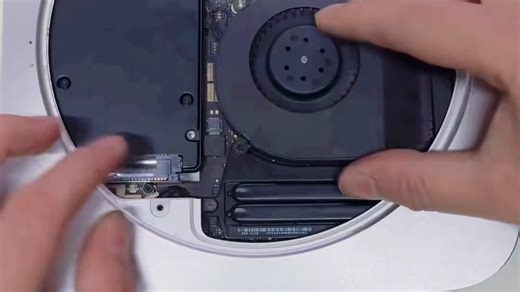 a1347 mini主机拆机教程拆机教程 diy电脑组装机