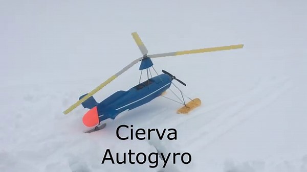 Cierva C30 RC Autogyro from Astik