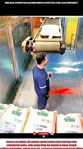 Feed Bag Conveyor Machine innovation Tool for Load Efficiency