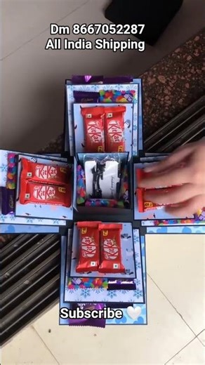 Chocolate Explosion Box 🎁💥 Perfect Surprise Gift#ChocolateExplosionBox#ExplosionBox#SurpriseGift