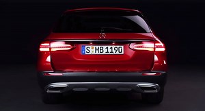 New Mercedes-Benz E-Class All-Terrain Teased Ahead Of Paris Debut | Carscoops