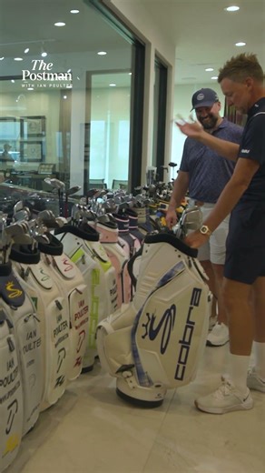 Ian Poulter's Crazy Masters Golf Bag Collection! 😳