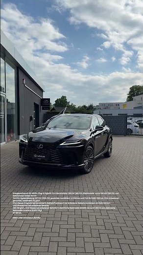 Der Lexus RX 450h+ | Eleganz trifft auf Effizienz. 🔋✨